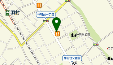 北海道生まれ 和食処とんでん 羽村店の地図画像