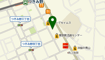 北海道生まれ 和食処とんでん つきみ野店の地図画像