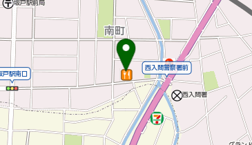 北海道生まれ 和食処とんでん 坂戸店の地図画像