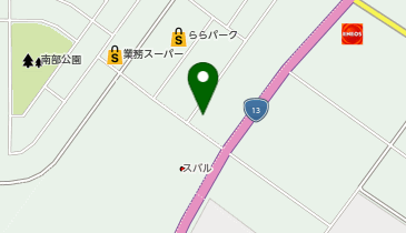 快活CLUB天童店の地図画像