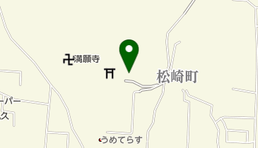 芳松庵の地図画像