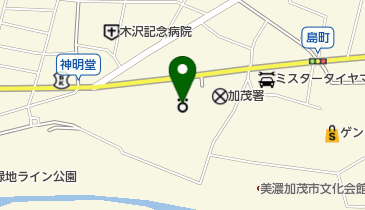 喫茶なんてんの地図画像