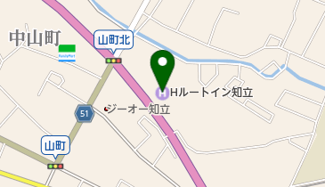 食 呑み処「花々亭」の地図画像