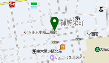 喫茶SAGAの地図画像