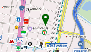 オステリア ドロミーティの地図画像