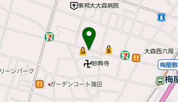 八ッ目や まつもとの地図画像