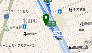 台所 なみの地図画像