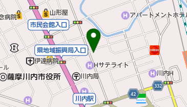 かっぱ亭の地図画像