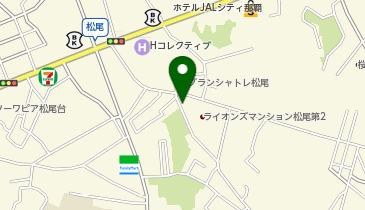 浮島ガーデンの地図画像