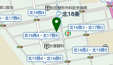 タラフク食堂の地図画像