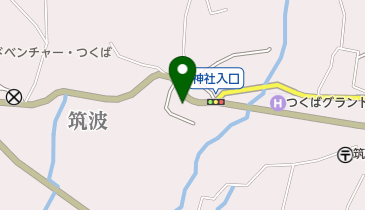 筑波山ドライブインの地図画像