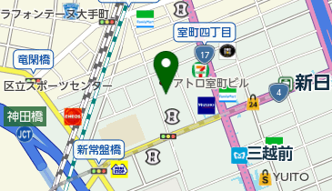 ときわプラザの地図画像