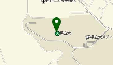 島根県立大学カフェテリア くわの木&あゆみの地図画像