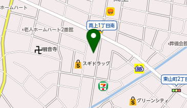 物豆奇 五番館の地図画像