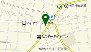 淡島倉庫の地図画像