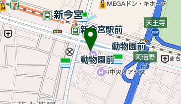 旅人酒場 オオサカタコスの地図画像