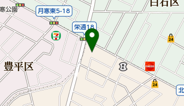 四喜彩一久の地図画像
