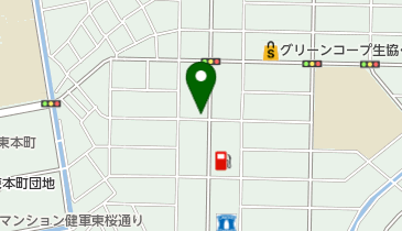 お食事処 天ぷらあっ晴れの地図画像