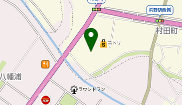 快活CLUB 16号浜野店の地図画像