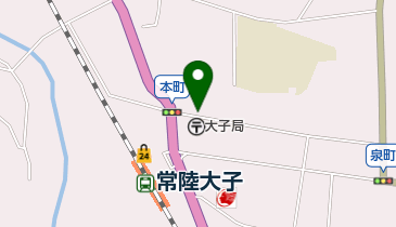 奥久慈しゃも料理 だいこんの地図画像