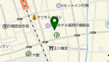 一椿 行橋店の地図画像