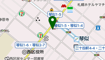 モハンディッシュ 琴似店の地図画像