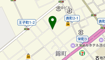 串焼専門店 みかづきの地図画像