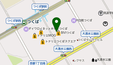 串かつ でんがな BiViつくば店の地図画像