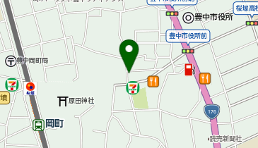 洋食屋 グリルCoCCoの地図画像