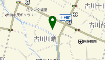 天ぷら千成の地図画像