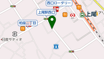 上尾ごはんの地図画像