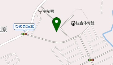 喫茶アクアの地図画像