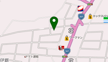 やちむん食堂の地図画像