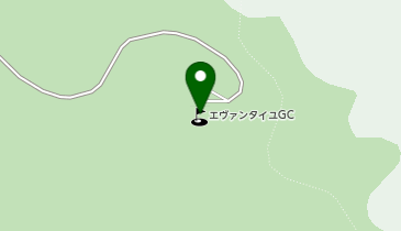 エヴァンタイユゴルフクラブ レストランの地図画像