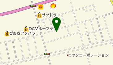 Nishi Higashi Machi Dining Emiの地図画像