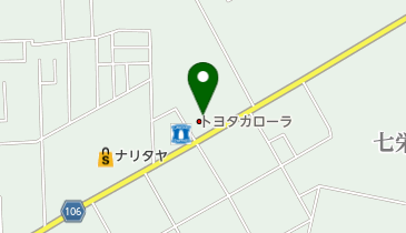 和食 飛石の地図画像