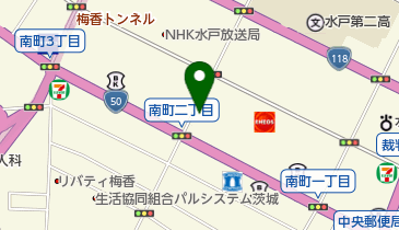 とれび庵の地図画像