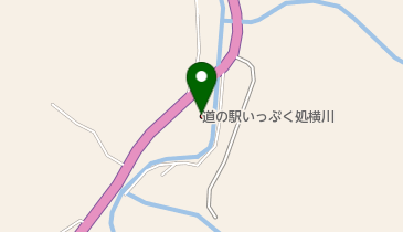 めん処横川の地図画像