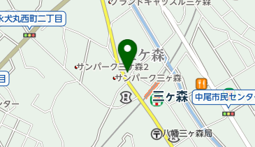 おでん屋加来の地図画像