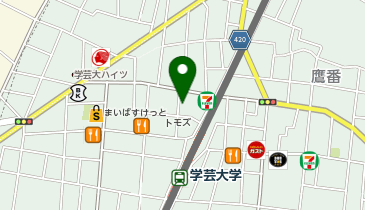 トラスパレンテ 学芸大学の地図画像