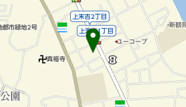 焼肉マンボウの地図画像