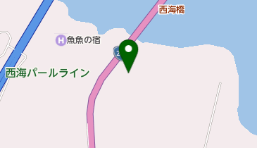 西海橋食堂の地図画像