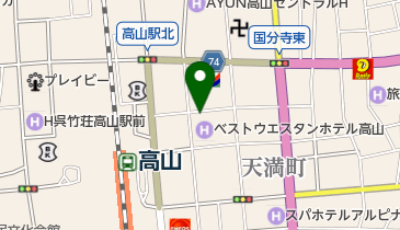 田口かしわ店の地図画像