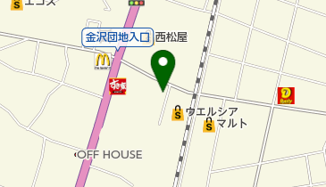 かっぺらあめん (金沢店)の地図画像