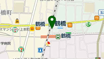 あわび村 鶴橋駅前本店の地図画像