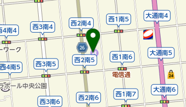 カルドキッチンの地図画像