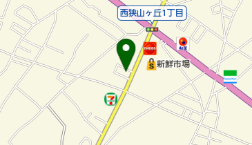 竹葉の地図画像