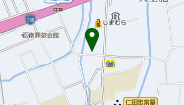 焼肉どうじゃの地図画像