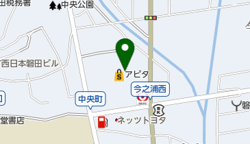 バーガーキング アピタ磐田店の地図画像