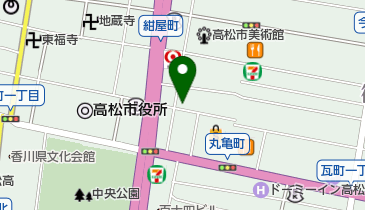 味の風 しらとの地図画像
